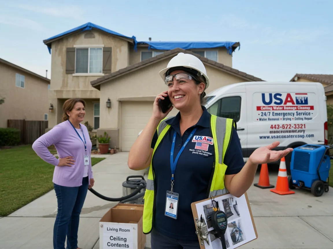 Ceiling Water Damage Restoration Omaha, IL FAQs